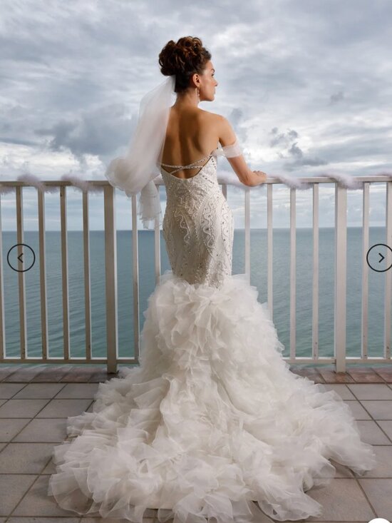 Selena Judy Bridal Dresses & Skirts - like new Aurora - Art Deco Beaded Crystal Embellished Mermaid Gown